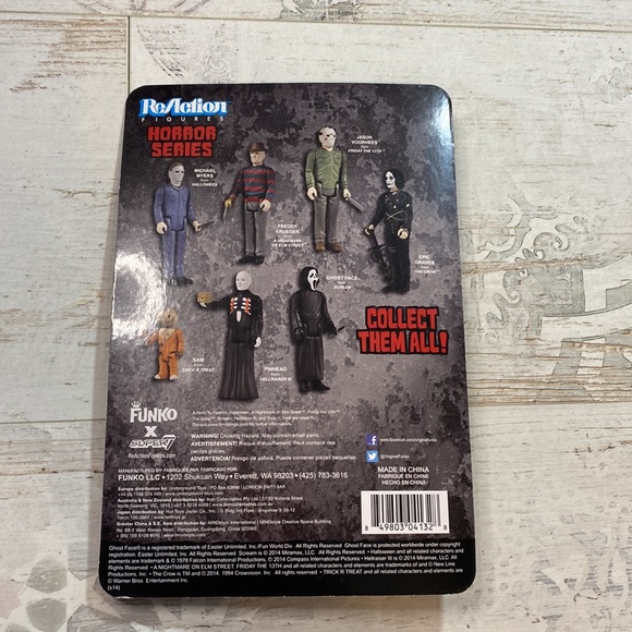 Funko ReAction Figures Jason Voorhees Friday the 13th Horror Series - Picture 6 of 8